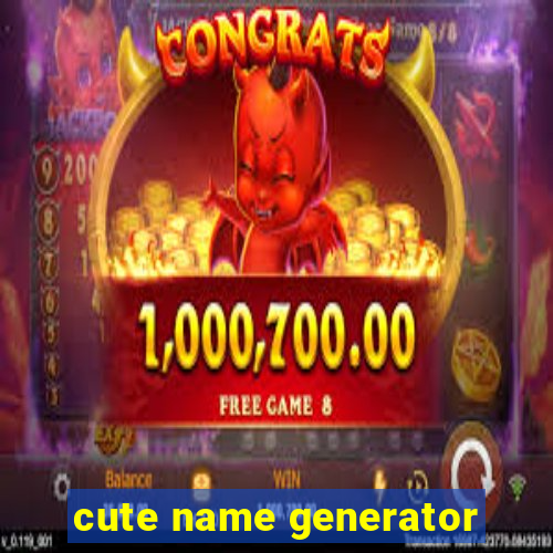 cute name generator